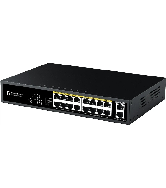 Коммутатор Netis ST118GHPDI-2G-130 16x100Мбит/с 2x1Гбит/с 16PoE 130W неуправляемый