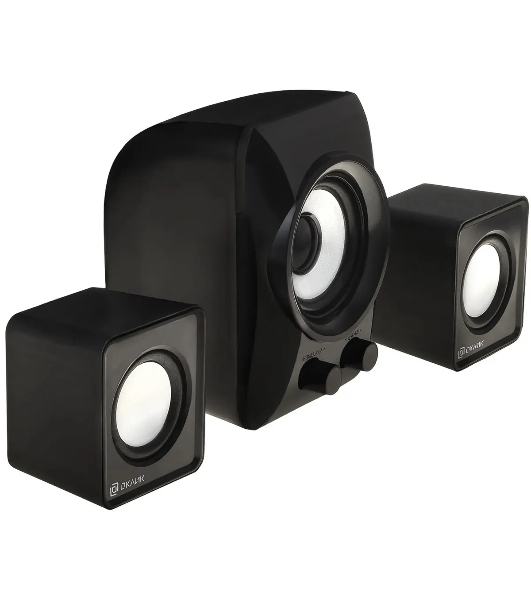 Акустическая система Oklick OK-420 2.1 черный 11Вт