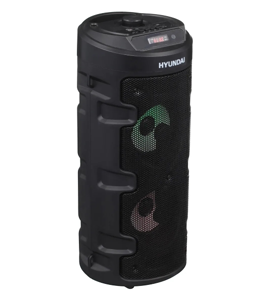 Минисистема Hyundai H-MC160 черный 50Вт/FM/USB/BT/SD/MMC