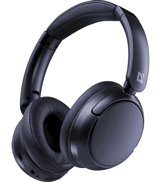 Беспроводные/проводные наушники Defender FreeMotion B405 черный, накладные, Bluetooth + проводной, до 5 ч