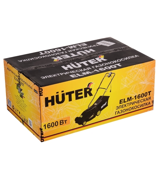Газонокосилка электрическая Huter ELM-1600T, от сети, 1600 Вт