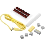 Клавиатура проводная A4Tech Bloody S87 Energy (S87 USB ENERGY WHITE) USB белый/желтый, фото8