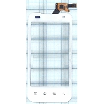 Сенсорное стекло (тачскрин) для LG P990 Optimus 2X, белое, фото 1