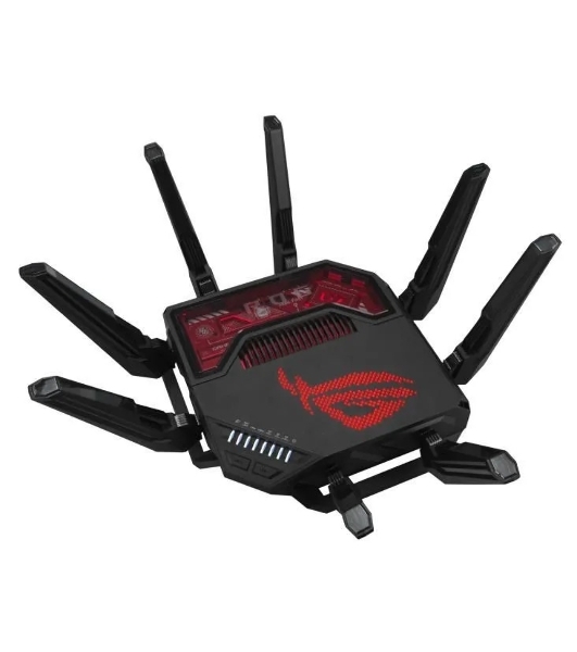 Маршрутизатор ASUS GT-BE19000, черный/красный, 90IG0850-MO9A0V