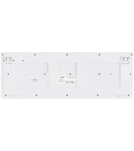 Комплект клавиатура+мышь Acer OCC401 беспроводной, USB, 1600 DPI, белый