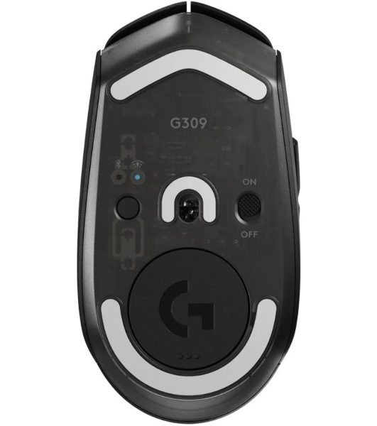 Мышь беспроводная Logitech G309 Lightspeed черный, 25600 dpi, радиоканал, Bluetooth, USB, кнопки - 6