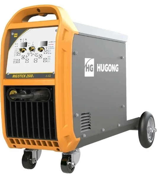 Сварочный полуавтомат Hugong Mig/Stick 250D III инвертор MIG-MAG/SPOT/FCAW/MMA/Lift TIG 7.12кВт