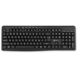 Клавиатура Oklick K225W беспроводная, радиоканал, чёрный