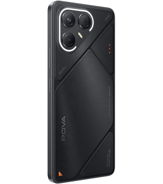 Смартфон Tecno Pova 7 5G LJ7, 8/256Gb, черный