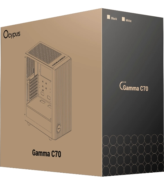 Компьютерный корпус Ocypus Gamma C70 BK, ATX, USB 3.0*1+USB 2.0*1