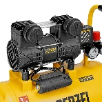 Компрессор безмасл. малошумный Denzel DLP-950/24, 950 Вт, 24 л, 2850 об/мин, 170 л/мин, фото2