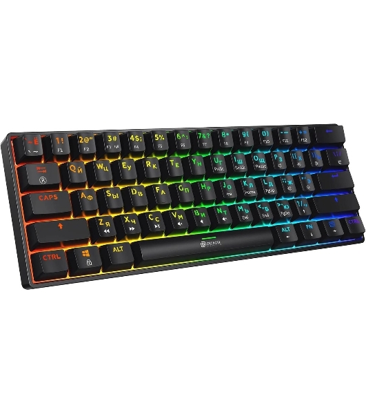 Клавиатура Oklick K713X проводная, USB Type-A, чёрный