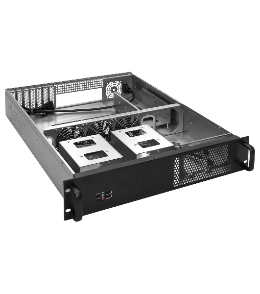 Серверный корпус ExeGate Pro EX284975RUS 2U550-08 (RM 19', высота 2U, глубина 550, БП 700ADS, 2*USB)