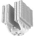 Кулер для процессора SAMA A60W белый, 2x120 мм, алюминий/медь, 800-2200 об/мин, 29 дБ, 4 pin PWM, 265 Вт, высота 156.5 мм, фото3