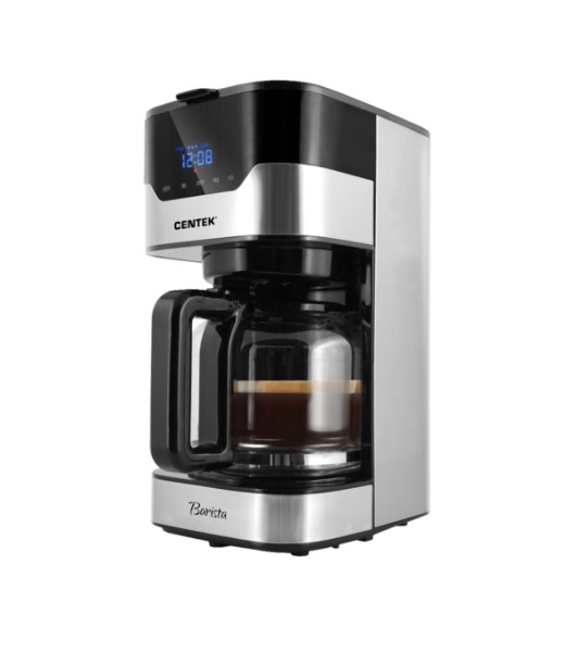 Кофеварка капельная Centek CT-1145, исп. кофе - молотый, 1.5 л, 900 Вт.