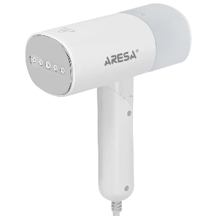 Отпариватель Aresa AR-2308 белый, 1100 Вт, 22 г/мин, 150 мл