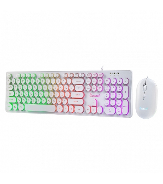 Комплект клавиатура+мышь Smartbuy (SBC-328327-W) ONE 328327 белый