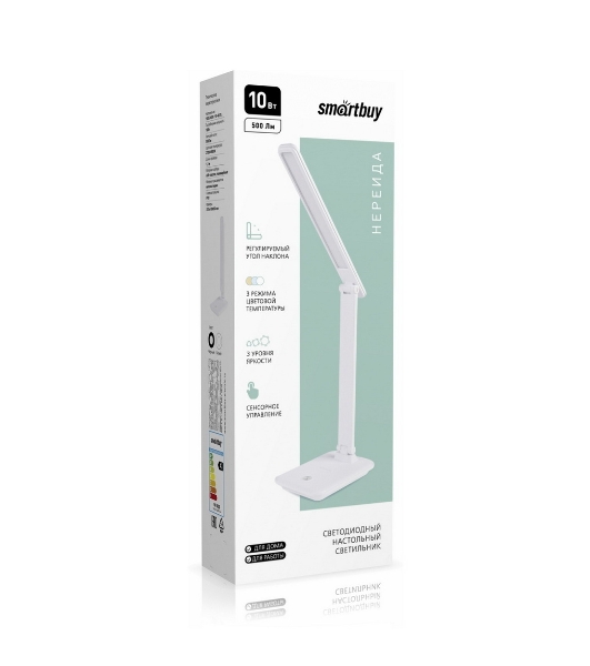Настольный светильник Smartbuy (SBL-DL-10-wc-w) 10W/2700-6500K