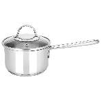 Ковш APPETITE SH05253 pretty 1,5 лиз нерж. стали. Объем 1,5л, размеры: 16х7,5 см, стекл. крышка, прутковая ручка,подар.коробка, фото 1