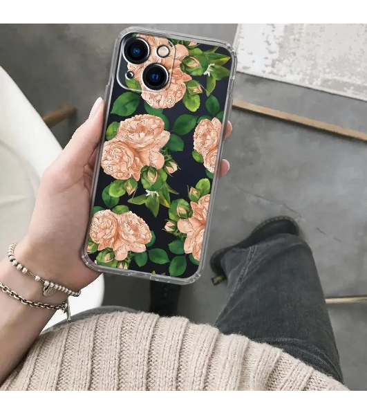 Чехол (клип-кейс) GRESSO Air для Apple iPhone 13 прозрачный/рисунок gr17aaae9098