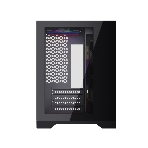 Компьютерный корпус Powercase Vision Micro, Black, Tempered Glass, 4х 120мм 5-color fan, черный, mATX (CVBM-L4), фото7
