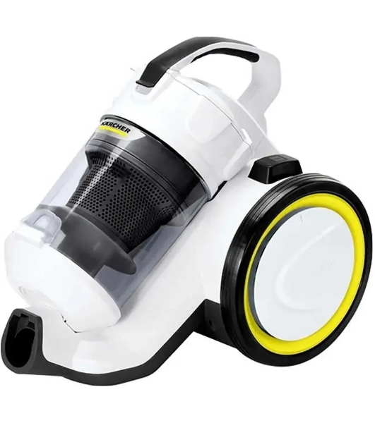 Пылесос Karcher VC 3 Floor белый/черный, 600/700 Вт, уборка сухая, пылесборник контейнер 0.9 л
