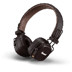 Беспроводные/проводные наушники Marshall Major V коричневый, накладные, Bluetooth + проводной, беспроводная зарядка, до 100 ч, фото 1