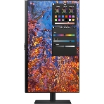 Монитор 27' Samsung S27B800PXI IPS 3840x2160, 60 Гц, 5 мс, 350 кд/м², 16:9, 1xHDMI, 1xDP, 4xUSB-A 3.0, 1xUSB-C, черный, фото3