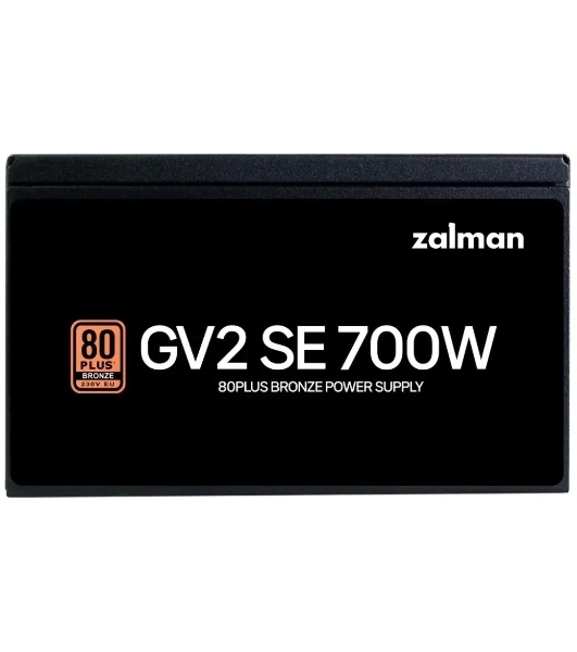 Блок питания Zalman ZM700-GV2SE 700 Вт, 80 PLUS BRONZE, 120 мм, немодульный, черный