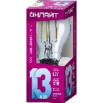 Лампа светодиодная ОНЛАЙТ 80877 OLL-F-A60-13-230-4K-E27, фото4