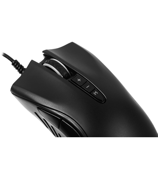 Мышь проводная A4Tech Bloody ES5 черный, 3200 dpi, USB Type-A, кнопки - 8