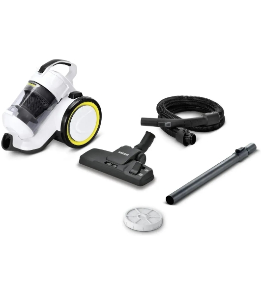 Пылесос Karcher VC 3 Floor белый/черный, 600/700 Вт, уборка сухая, пылесборник контейнер 0.9 л