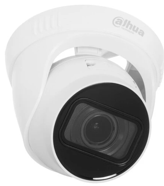 Уличная купольная IP-видеокамера Dahua 4Мп; 1/3” CMOS; моторизованный объектив 2.8~12мм; механический ИК-фильтр; WDR(120дБ); чувствительность 0.03лк@F1.7; сжатие: H.265+, H.265, H.264+, H.264, MJPEG;
