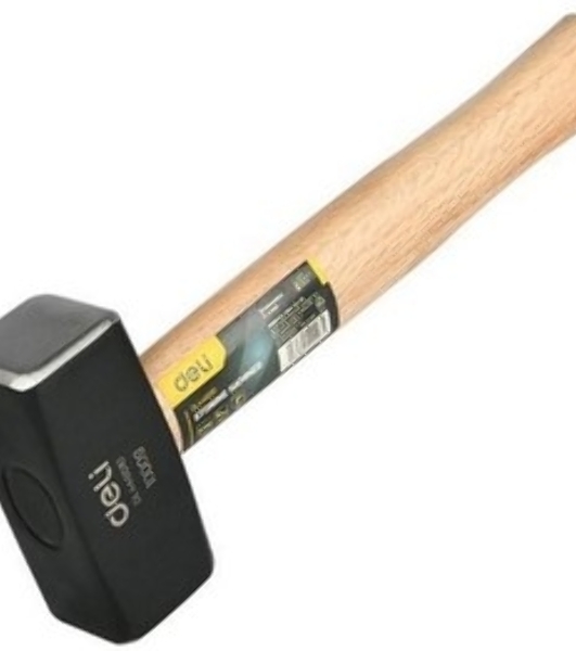Кувалда Deli DL448010 1000 гр, деревянная рукоять