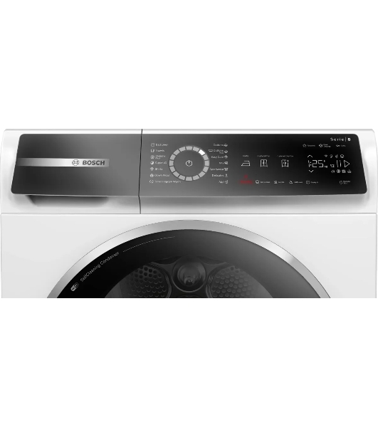 Сушильная машина Bosch WQB245B0ME белый, 9 кг, сушка - конденсационная, программ - 14, 59.8 x 84.2 x 65.1 см