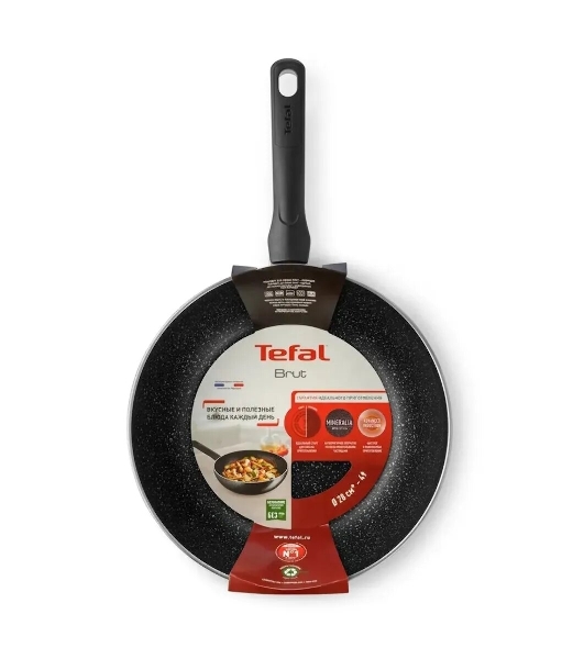 Сковорода ВОК Tefal Brut 28см 04236628