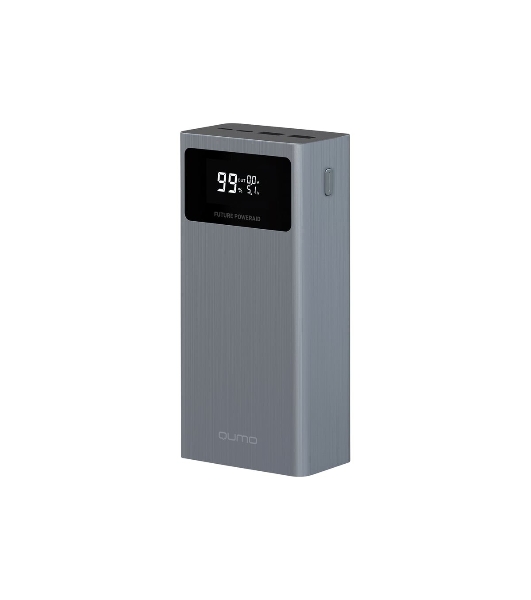 Портативный аккумулятор QUMO Future PowerAid 30000mAh темно-серый FPA-30C-S1