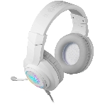 Гарнитура Defender Ghost LED белый, проводная, USB / 2 x mini jack 3.5 мм, подсветка, фото4