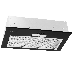 Вытяжка встраиваемая LEX GS Bloc LIGHT 600 черный, 53 см, 500 куб. м/ч, 44 дБ, фото 1