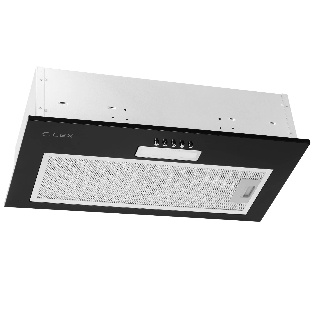 Вытяжка встраиваемая LEX GS Bloc LIGHT 600 черный, 53 см, 500 куб. м/ч, 44 дБ