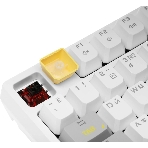 Клавиатура проводная A4Tech Bloody S87 Energy (S87 USB ENERGY WHITE) USB белый/желтый, фото12