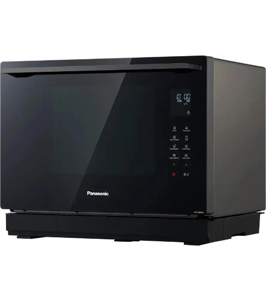 Микроволновая печь Panasonic NN-CS89LBZPE черный, 31 л, 1000 Вт, переключатели - сенсор