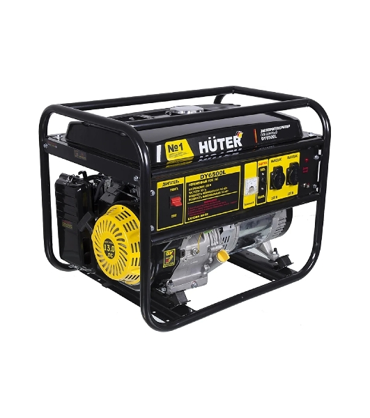 Электрогенератор бензиновый Huter DY6500L, 5.5 кВт, 71 дБ, 74.5 кг