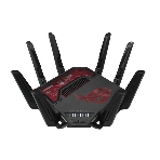 Маршрутизатор ASUS GT-BE19000, черный/красный, 90IG0850-MO9A0V, фото 1
