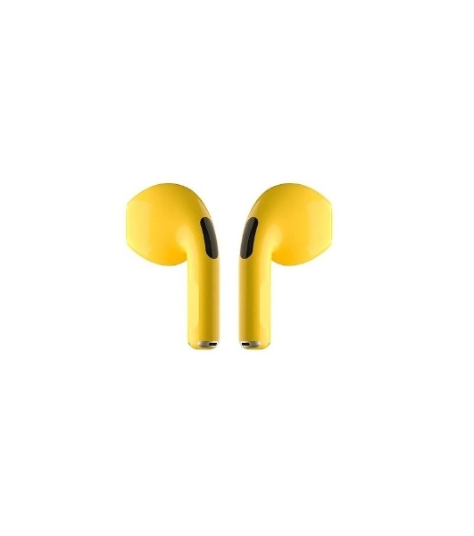 Наушники TWS ViBE BT 0100 'Amore' желтый, вкладыши, Bluetooth, сенсорное управление, до 4 ч