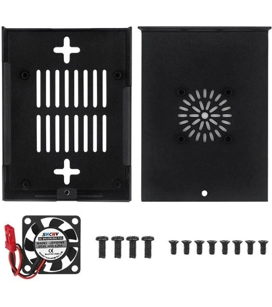 Компьютерный корпус ACD Orange Pi 5 pro metal case