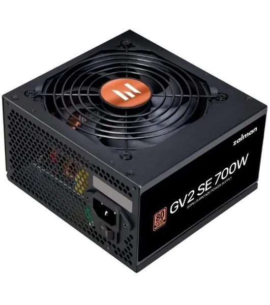 Блок питания Zalman ZM700-GV2SE 700 Вт, 80 PLUS BRONZE, 120 мм, немодульный, черный