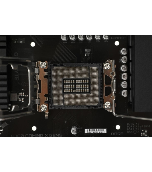 Материнская плата Gigabyte B760 GAMING X GEN5, LGA1700, Intel B760, 4xDDR5, 4xSATA, 3xM.2, 1xPCIe 5.0 x16, 2xPCIe 3.0 x1, 1xHDMI, 1xDP, 1x2.5Gb LAN, 1xUSB-C 5Gbps, 1xUSB-A 10Gbps, 1xUSB-A 5Gbps, 5xUSB-A 2.0, 6x3.5 мм, 7.1, ATX