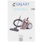 Пылесос Galaxy Line GL 6230 коралловый/черный, 350/1700 Вт, уборка сухая, пылесборник контейнер 2 л, фото3