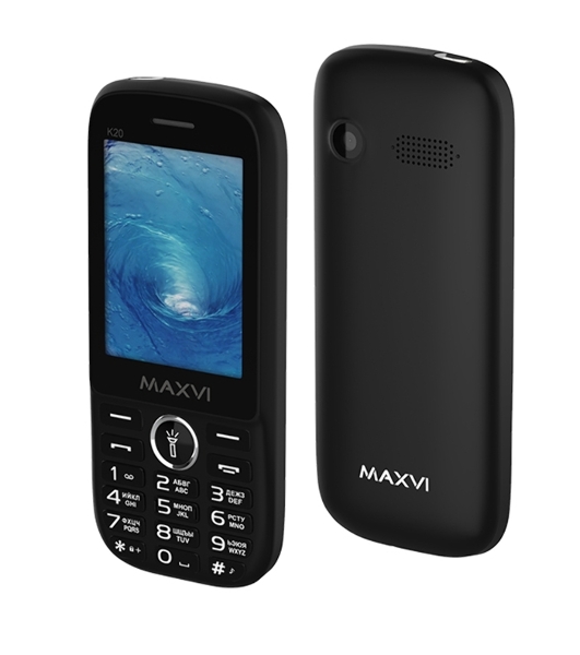 Мобильный телефон Maxvi K20 черный